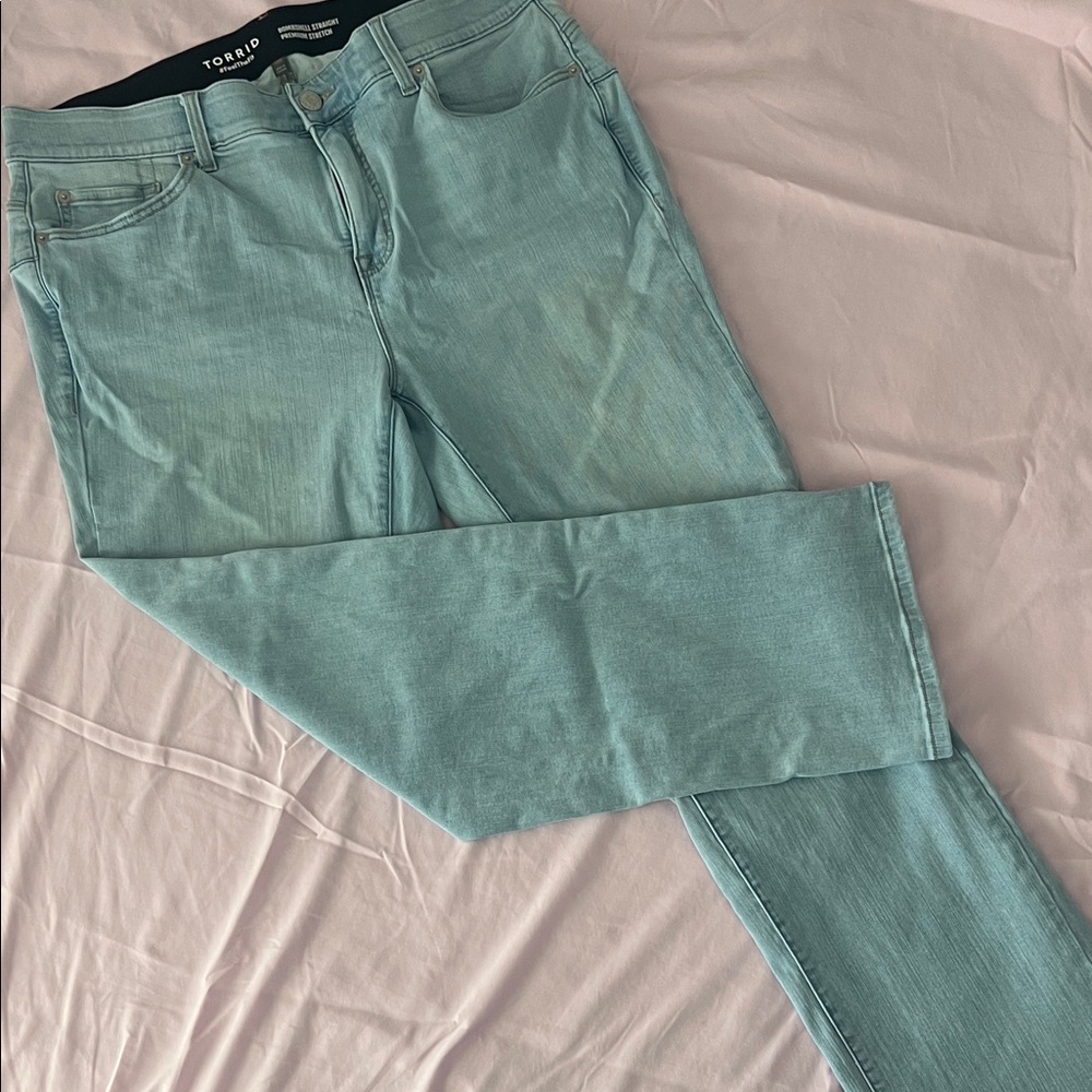 Torrid Women's Light Blue Skinny Jeans